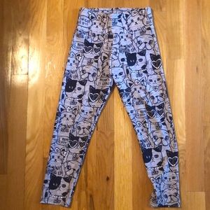 Justice dog/cat leggings